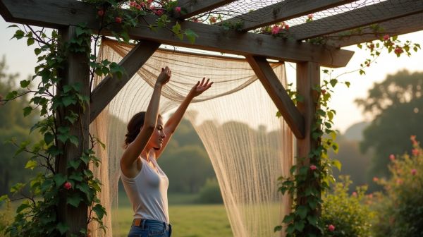 Changer la toile de sa pergola plutôt que la structure