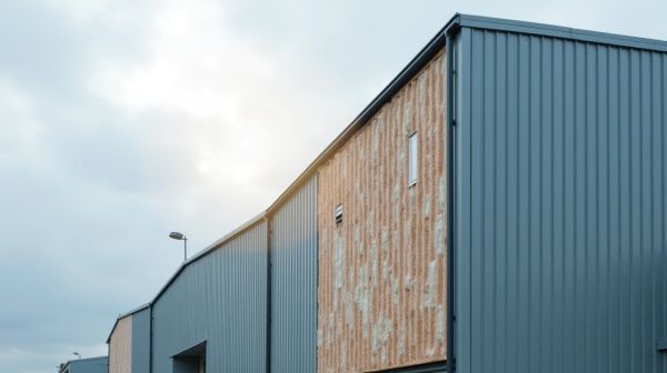 Énergie optimisée grâce à l'isolation d'un bâtiment industriel