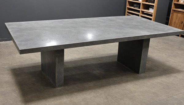 Table béton ciré : créez votre pièce unique sur mesure !