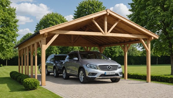 Carport en normandie : protection et style pour votre voiture